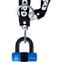 Oxford Chain8 Sold Secure Silver Chain & Mini Shackle Lock