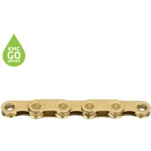 KMC X-Flat 12/13 Speed Ti-N Gold Waxed 126L Chain