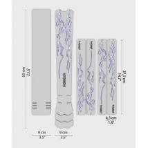 Dyedbro MTB Frame Protection Kit - Lightning