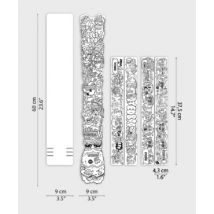 Dyedbro MTB Frame Protection Kit - Juay x Dyedbro