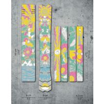 Dyedbro MTB Frame Protection Kit - Victor Brousseaud Artist Series