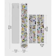 Dyedbro MTB Frame Protection Kit - Kiko CLJ Artist Series