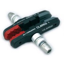 Clarks Elite MTB/Hybrid Brake Pads Integral Block w/Triple Compound Insert Pads
