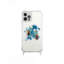 Coque Personnalisée Transparente avec Anneaux pour iPhone - V2