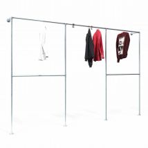 Percha Düsseldorf - De pared - Galvanizada