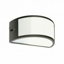 Lampada da Parete Applique Lampada Interno Illuminazione Esterno Umbe Aperta Finitura: Grigio antracite