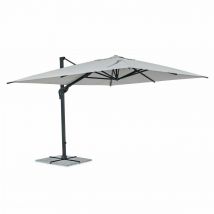 Ombrellone da Giardino Decentrato braccio Laterale Girevole 3x3 3x4 4x4 Ines Dimensioni: 3 x 4 m