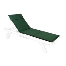 Cuscino Lettino Sedia Sdraio Chaise Longue Esterno Sfoderabile Steamer Bizzotto Colore: Verde Lettino
