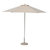 Ombrellone da Giardino Esterno Palo centrale Beige Tortora Acciaio Delfy Colore principale: Beige