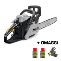 Motosega a Scoppio Alpina ACS 38 Barra 35 cm 37 cc Impugnatura doppia