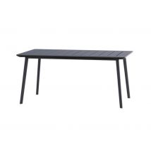Tavolo da Esterno Giardino in Resina Plastica Rettangolare Grigio Metalea Keter