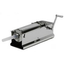 INSACCATRICE PER SALUMI INOX LT.8 PALUMBO DOPPIA VELOCITA' MADE IN ITALY