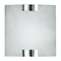 Applique Interno Moderna Vetro Alabastro Bianco 20per20 Marta GD Trio