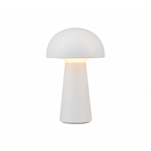 Lampada Led Tavolo Esterno Fungo Ricaricabile Usb Bianca Touch Lennon GD Trio