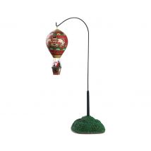 Mongolfiera Natalizia Giostra Scena in Movimento Villaggio di Natale Lemax