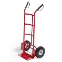 Carrello Portapacchi Portatutto con Ruote Pneumatiche Trasporto Portata 150 Kg