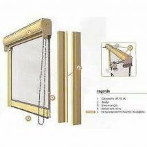 Zanzariera In Kit Avvolgibile Con Catenella Bianco 120X250 Medal - Medal