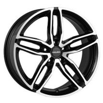 CARMANI 13 TWINMAX schwarz poliert 8.0Jx18 5x120 ET34