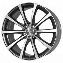 BROCK B32 himalaya grey vollpoliert 10.5Jx20 5x112 ET40