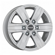 MAK STONE 6 silber 7.5Jx17 6x130 ET60