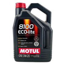 Motul 8100 Eco-Lite 0W-20 5 Liter