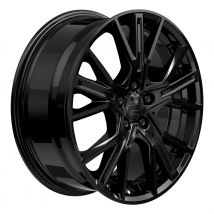 WHEELWORLD-2DRV WH34 black glossy painted 8.0Jx18 5x112 ET30