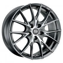 MSW (OZ) MSW 25 matt titanium full polished 9.0Jx18 5x110 ET34