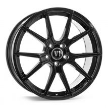V1 WHEELS V1 schwarz glänzend lackiert 8.0Jx18 5x112 ET35