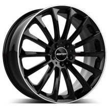 GMP STELLAR black diamond lip 9.5Jx19 5x112 ET50