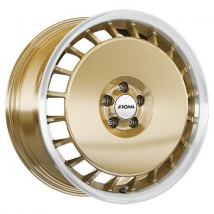 RONAL RONAL R50 AERO racing-gold-hornkopiert 7.5Jx16 4x100 ET38