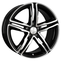 WHEELWORLD-2DRV WH11 schwarz hochglanzpoliert 8.5Jx19 5x112 ET30