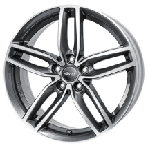 RC-DESIGN RC29 himalaya grey vollpoliert 8.0Jx18 5x108 ET45