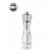 With its modern lines combined with generous curves, clearly showing its contents, the Vittel salt mill has nothing to hide. Vittel