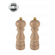Impress your guests with the natural beauty of this timeless salt and pepper mill set. Paris u'Select