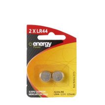 Energy Power 2 x LR44 Alkaline Button Cell Batteries