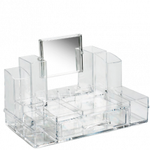 BasicPlus Makeup Organiser & Mirror