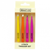 Beaut Co Tweezer Set – 4 Pcs