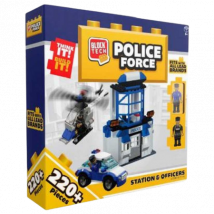 Block Tech Police Force Station & Officers – 220 pcs