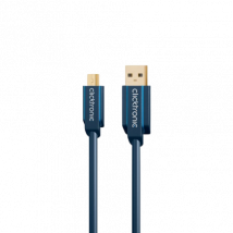 Clicktronic USB 2.0 to USB-A Mini-B - 1,8 m