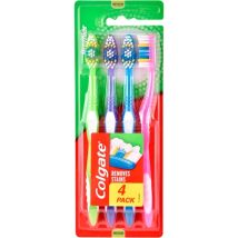 Colgate Premier Clean Medium Toothbrushes - 4 pcs