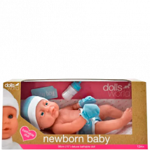 Dolls World Newborn Baby Boy Doll
