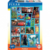 Educa Disney Pixar Puzzles 1000 Checkers