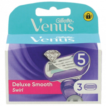 Gillette Venus Venus Deluxe Smooth Swirl Razor Blades 3 pcs