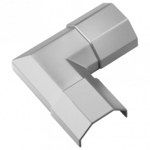 Goobay Cable duct Corner connection Silver