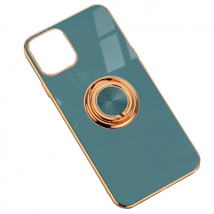 Hybrid case with ring holder iPhone 13 Pro Grey