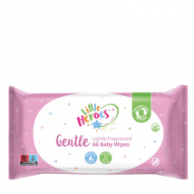 Little Heroes Gentle Lightly Fragranced Baby Wipes - 66 pcs