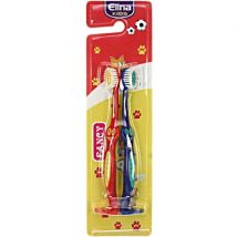 Elina Fancy Children's Toothbrush 2 pcs - Assorted