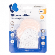 KikkaBoo Savanna Silicone Teething Mitten