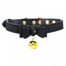 Master Series Golden Kitty Collar - Black