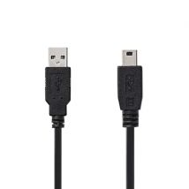 Nedis USB 2.0 Cabel Mini-Male-Plug with 5 pin - 3 m